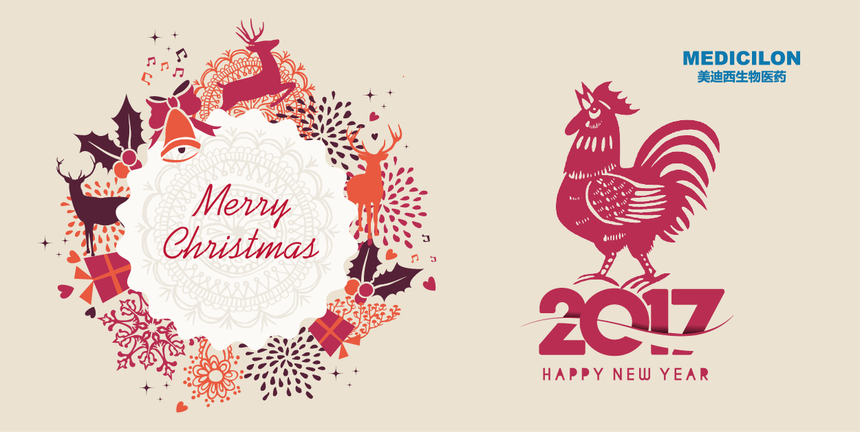 不朽情缘mg官网生物医药祝您和您的家人圣诞、元旦快乐!