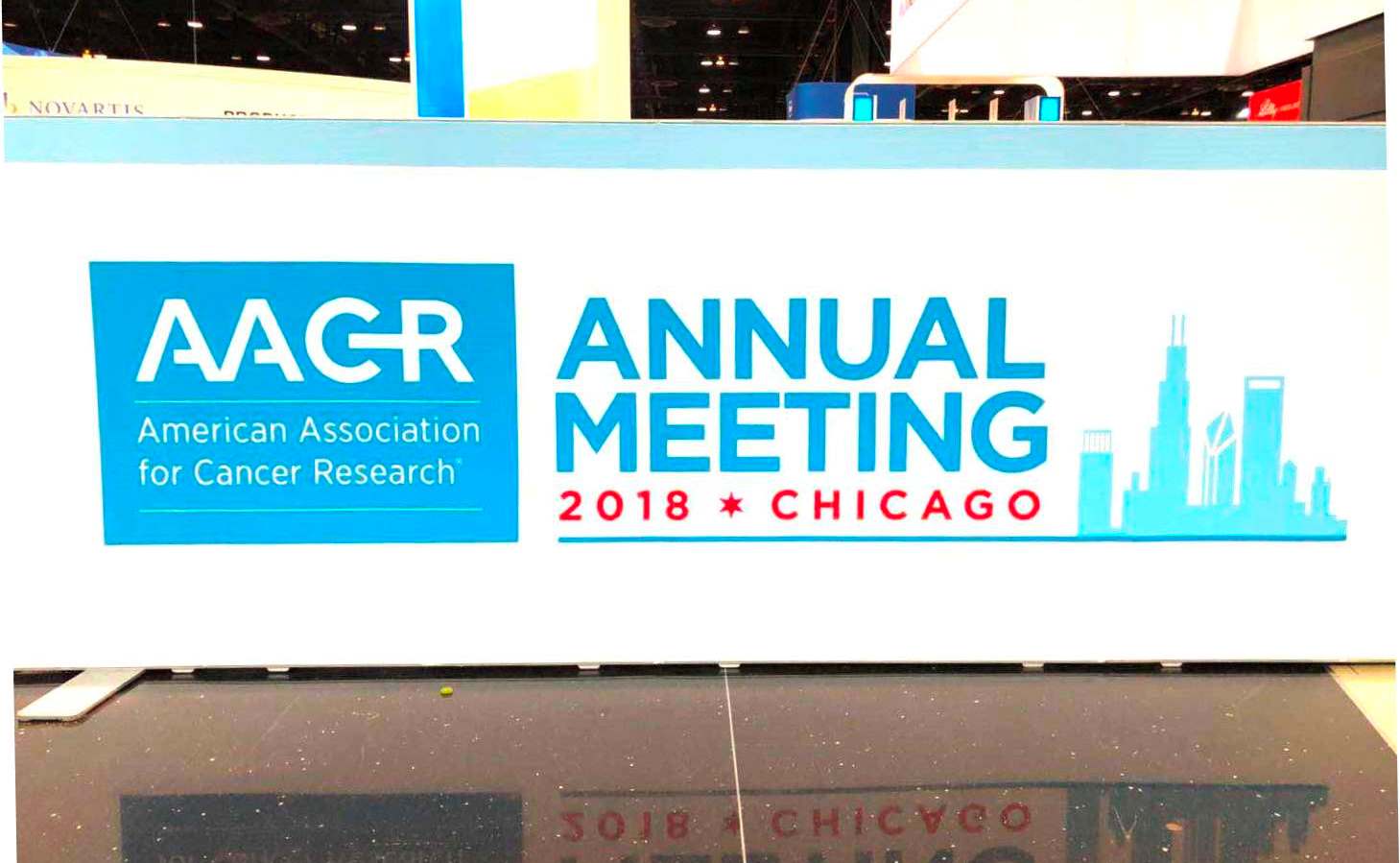 【AACR】不朽情缘mg官网亮相2018美国癌症研究协会年会