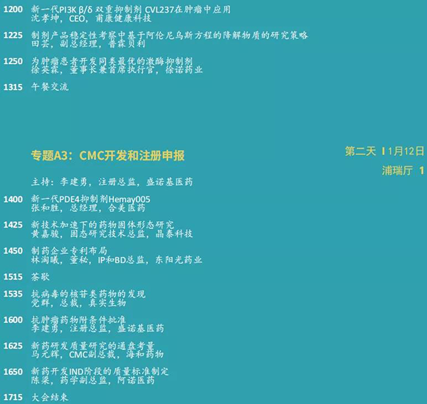 小分子创新论坛--专题A3：CMC开发和注册申报.png